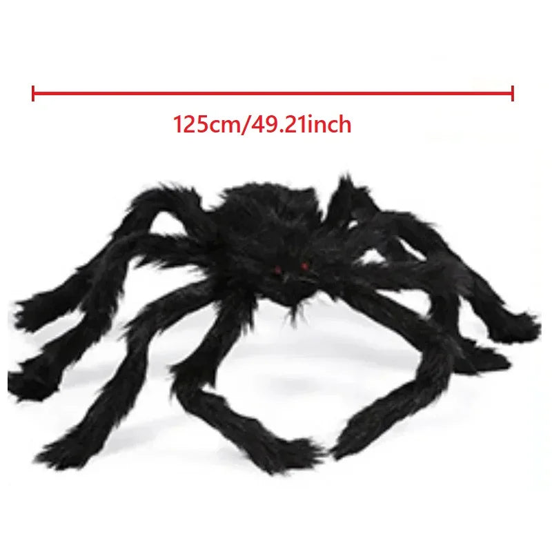 Giant Halloween Spider Decoration — Indoor & Outdoor Yard Prop
