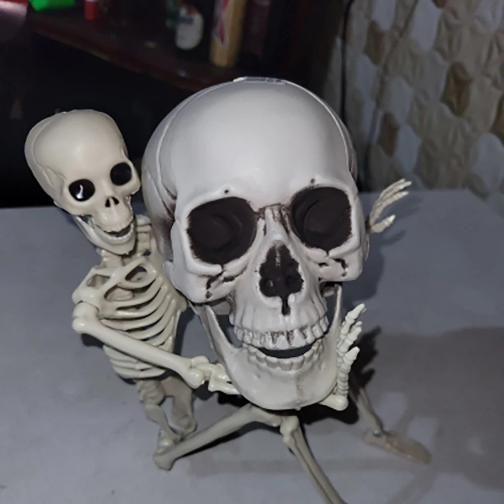 Realistic Halloween Skull Decoration — Indoor & Outdoor Prop
