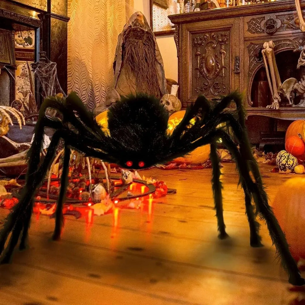 Giant Halloween Spider Decoration — Indoor & Outdoor Yard Prop