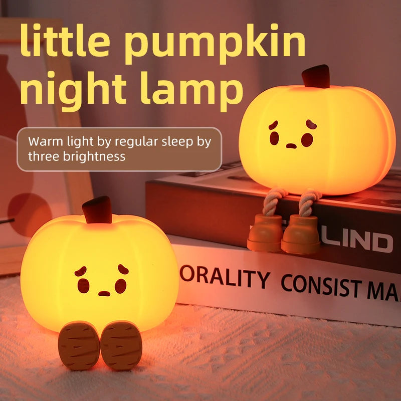 Ghostess Silicone Night Lamp — Witch Ghost & Pumpkin, USB Rechargeable