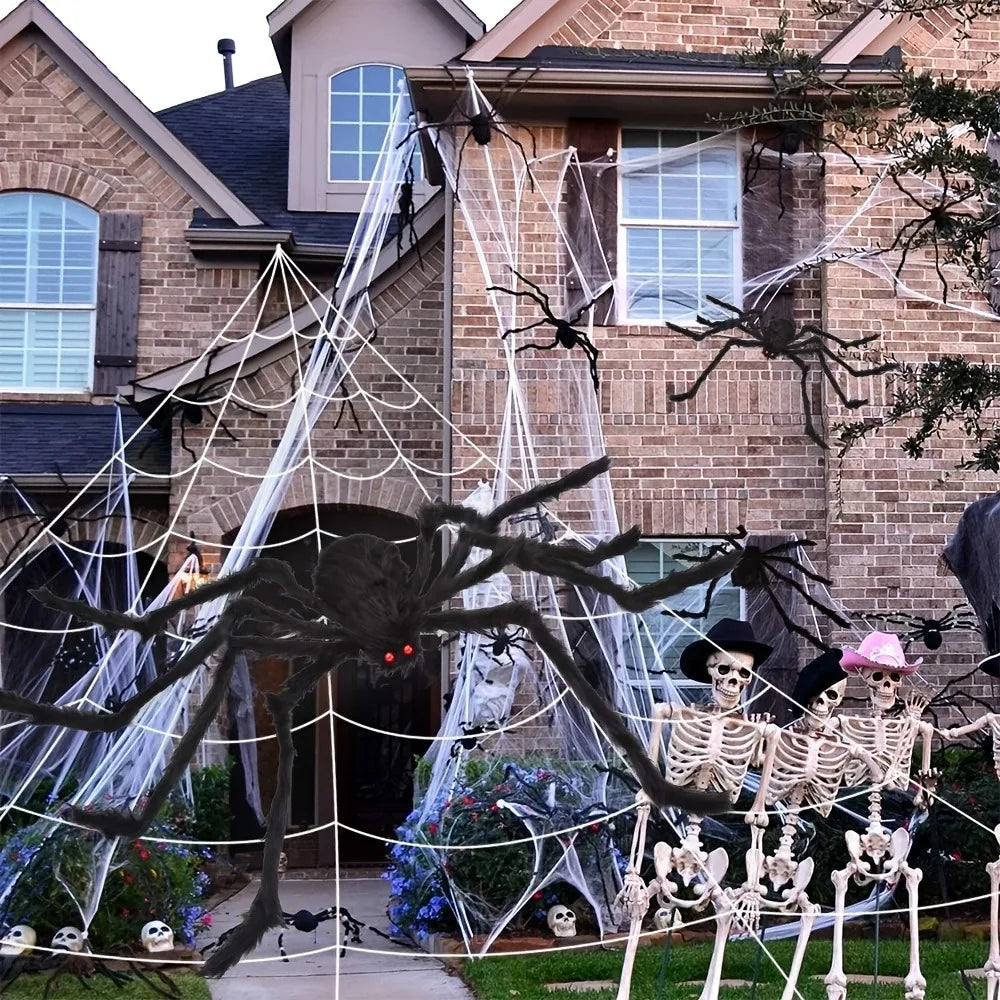 Giant Halloween Spider Decoration — Indoor & Outdoor Yard Prop