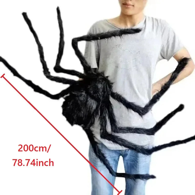 Giant Halloween Spider Decoration — Indoor & Outdoor Yard Prop