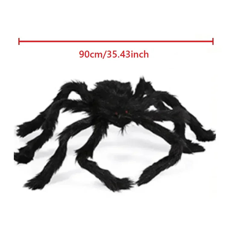 Giant Halloween Spider Decoration — Indoor & Outdoor Yard Prop